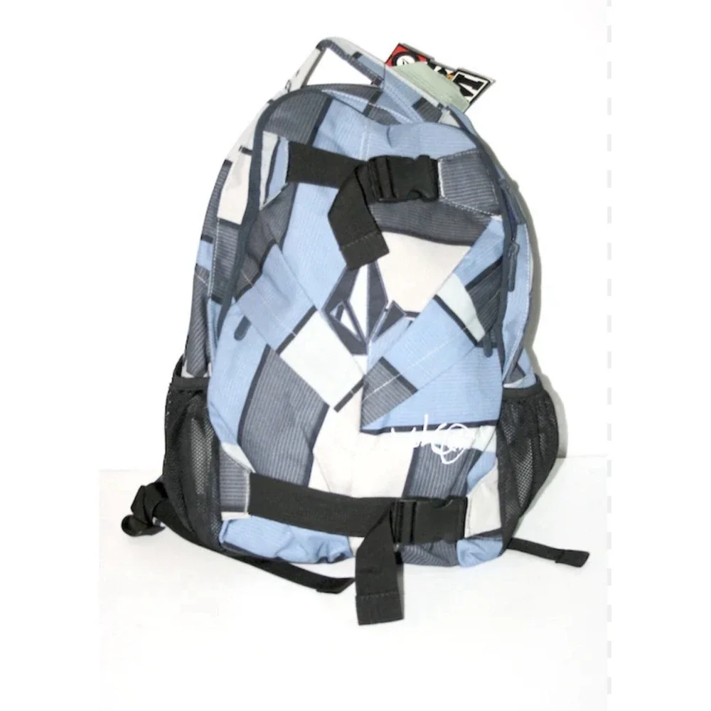 🔥✅ Volcom Backpack Blue Grey USED